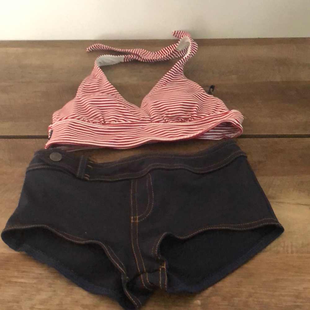 Anne Cole two piece super cute worn and once
